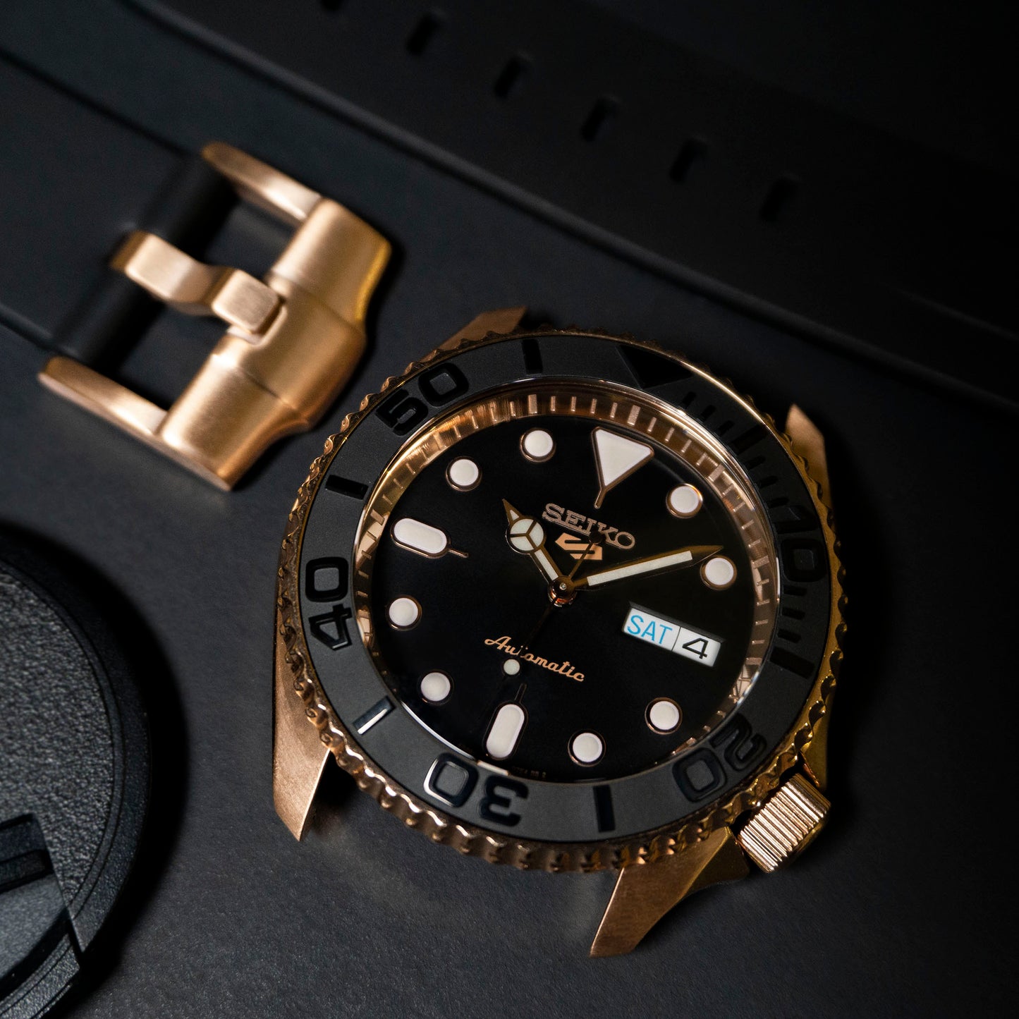 YACHT-MASTER 5KX - ROSE GOLD | Seiko Mod