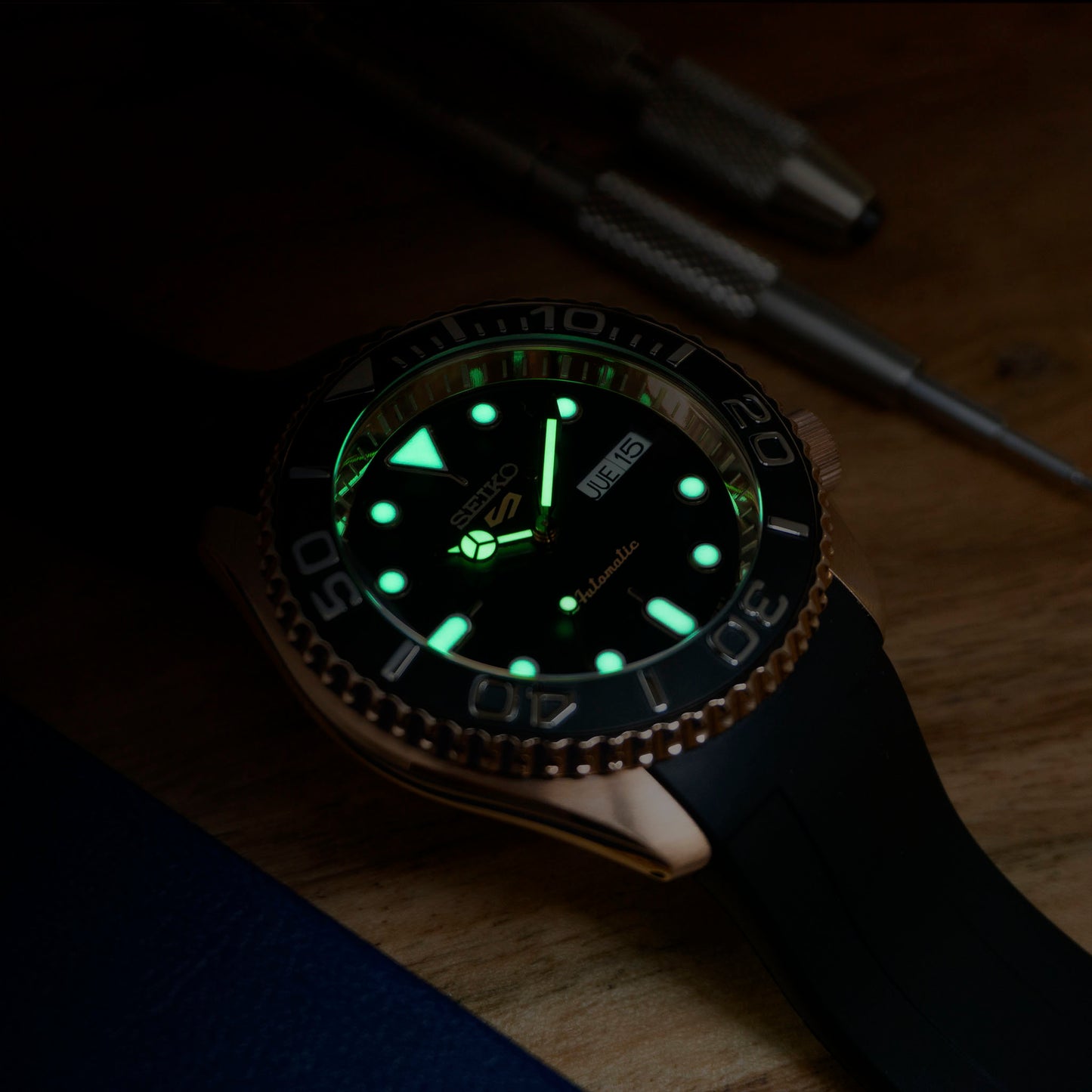 YACHT-MASTER 5KX - ROSE GOLD | Seiko Mod