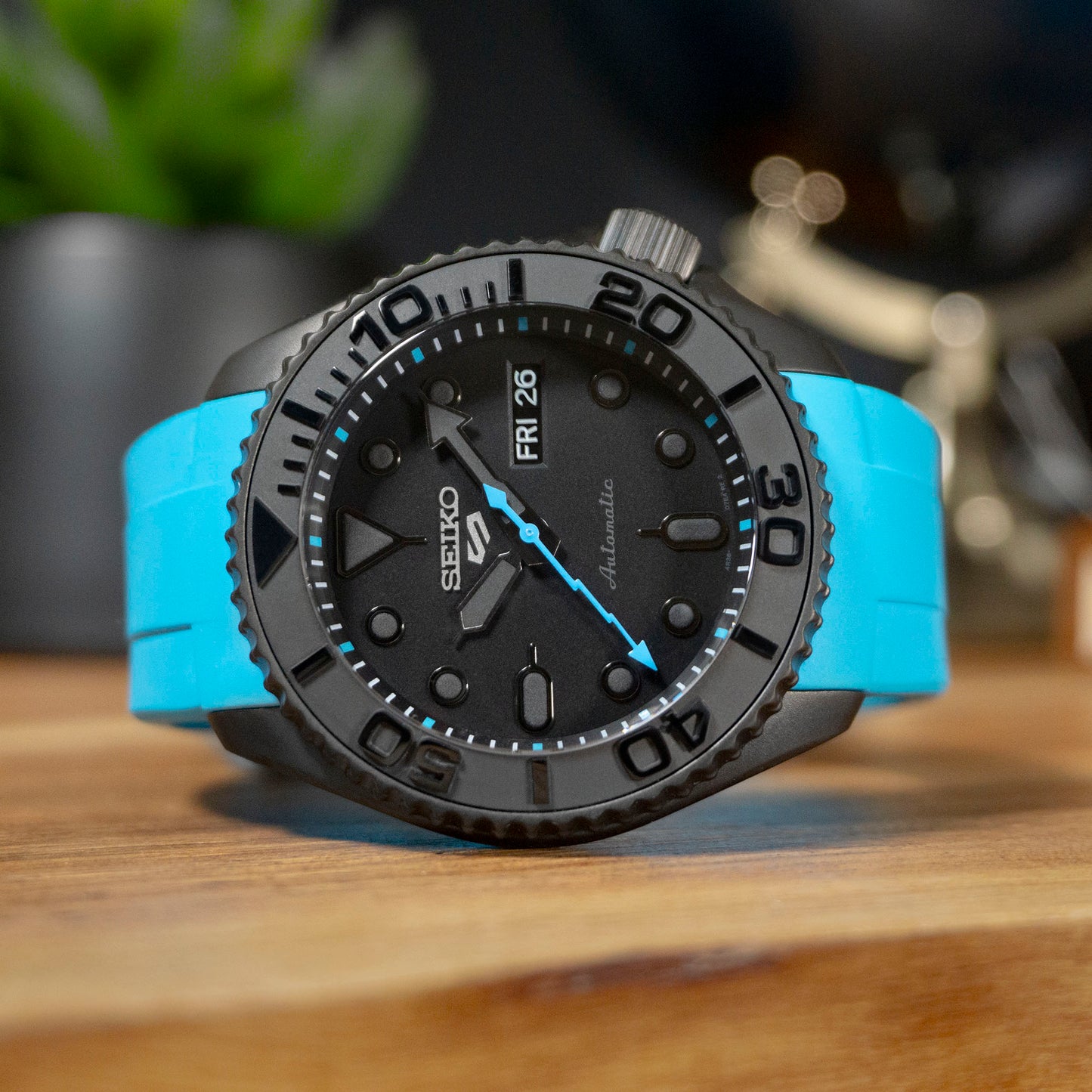 BLACKOUT 5KX - BLUE | Seiko Mod