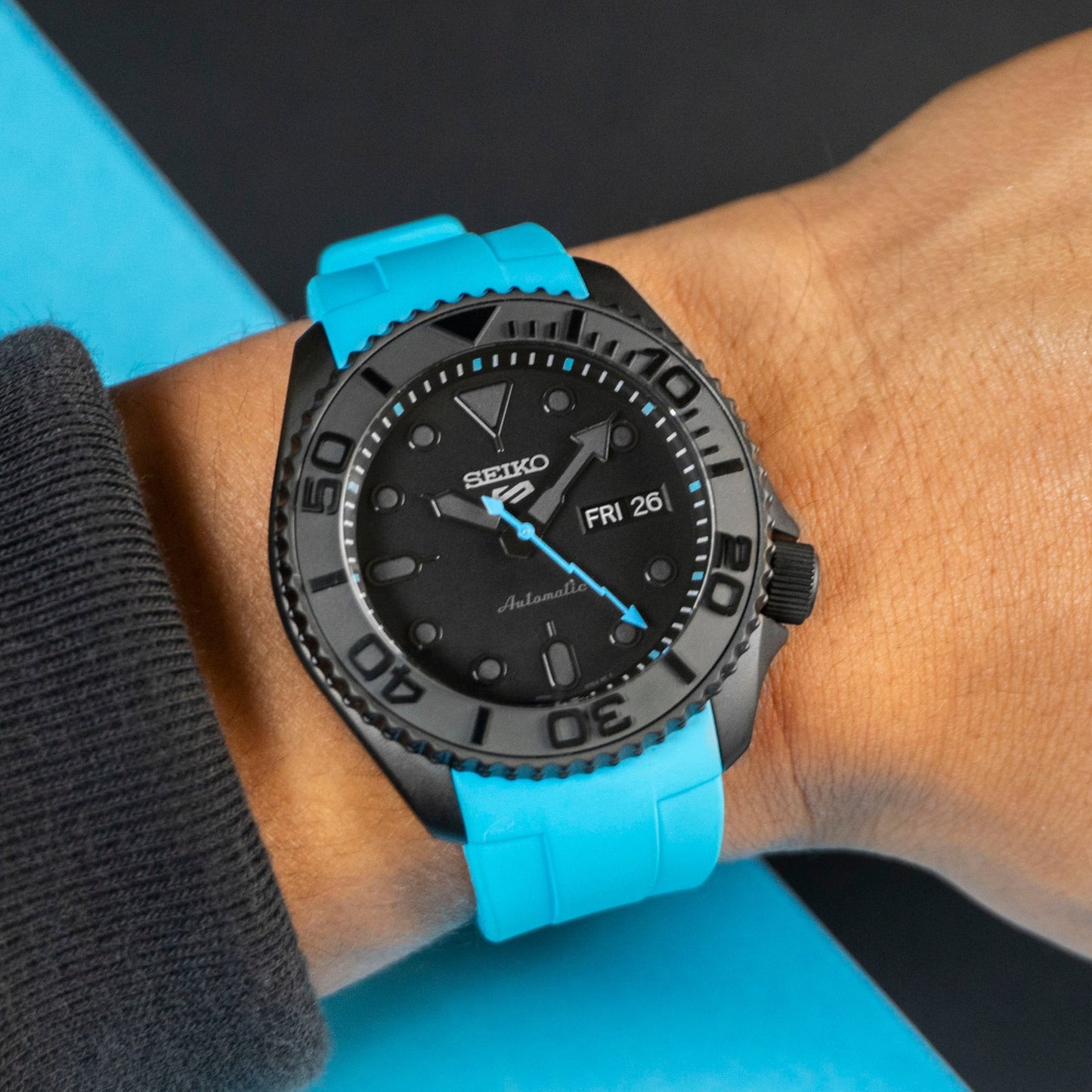 BLACKOUT 5KX - BLUE | Seiko Mod