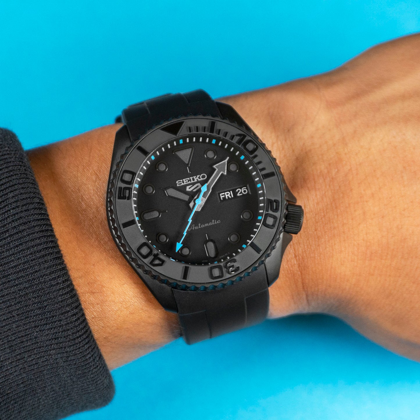 BLACKOUT 5KX - BLUE | Seiko Mod